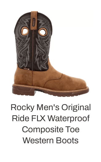  Ariat Men's Heritage Roughstock VentTek Western Boots 